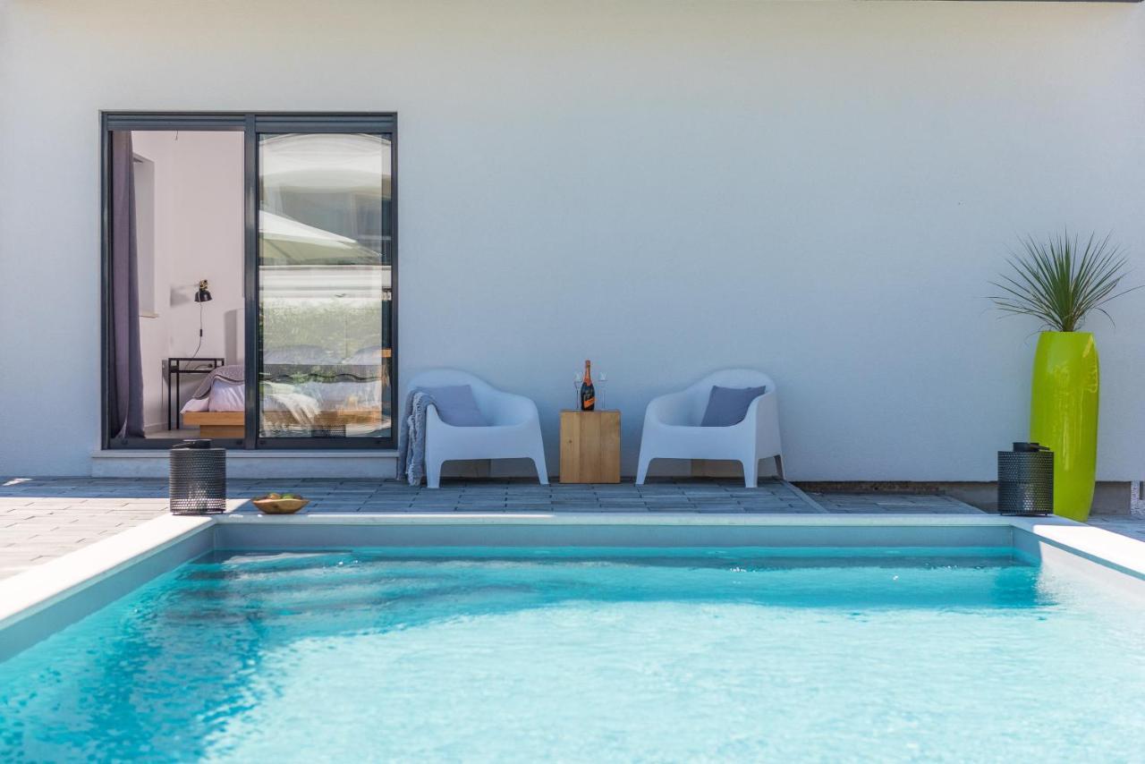 Villa Olea With Heated Pool And Jacuzzi Sukošan المظهر الخارجي الصورة