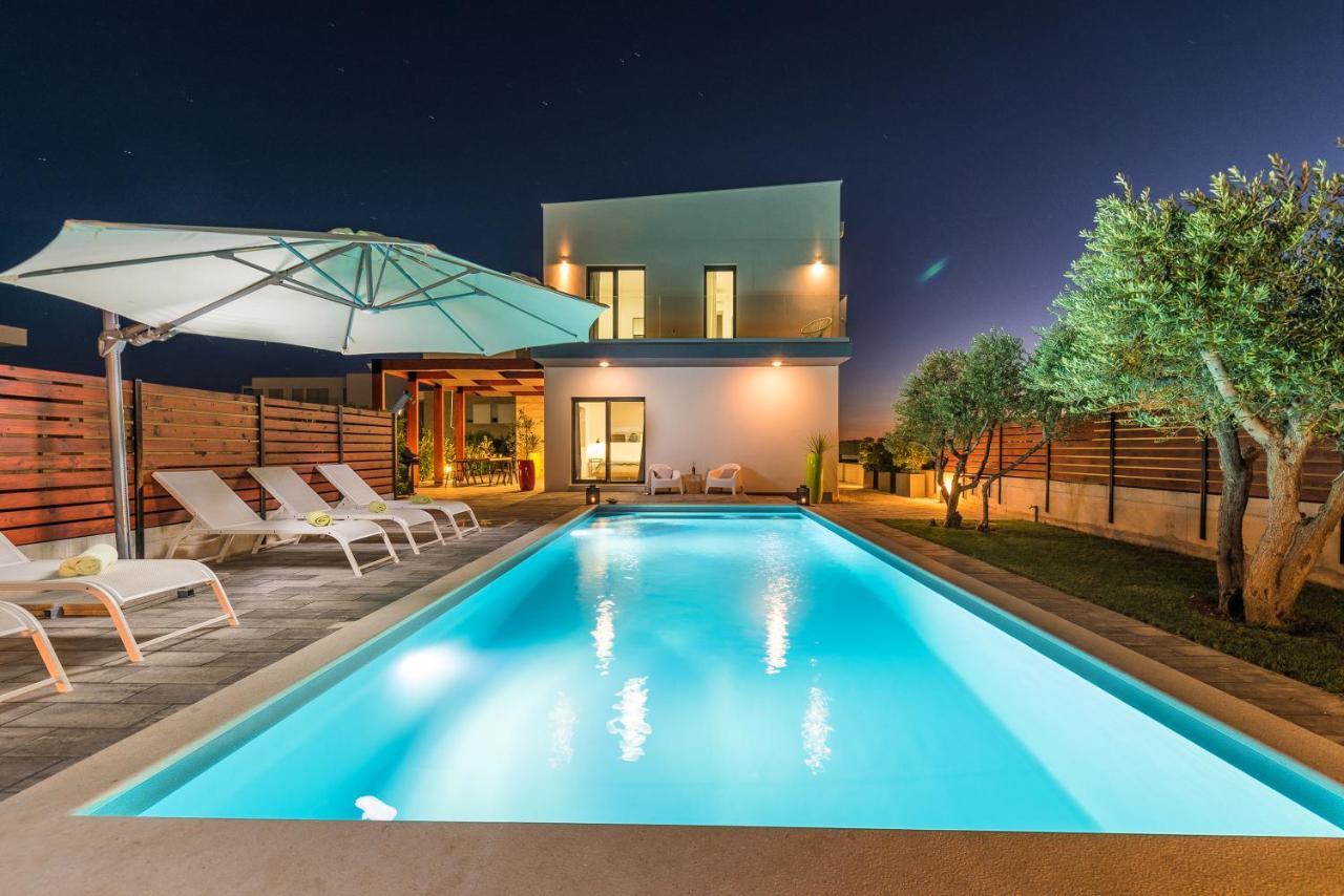 Villa Olea With Heated Pool And Jacuzzi Sukošan المظهر الخارجي الصورة