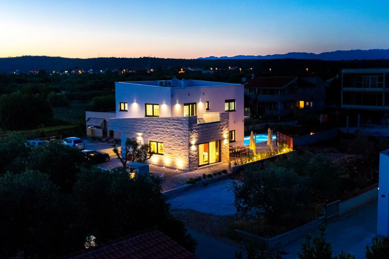 Villa Olea With Heated Pool And Jacuzzi Sukošan المظهر الخارجي الصورة